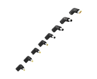 QOLTEC Uniwersalny automatyczny zasilacz, 65W, 8 wtyczek 50011 - 256274 - zdjęcie 2
